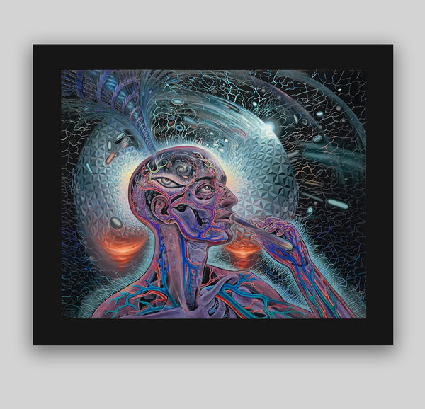 Bicycle Day - Textured Foil Paper Print
